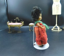 europe rubber doll red side